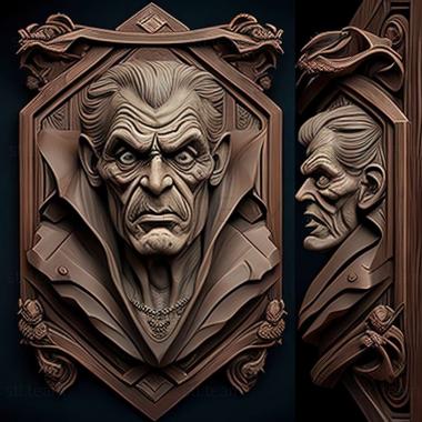 3D model Dracula The LaSanctuary game (STL)